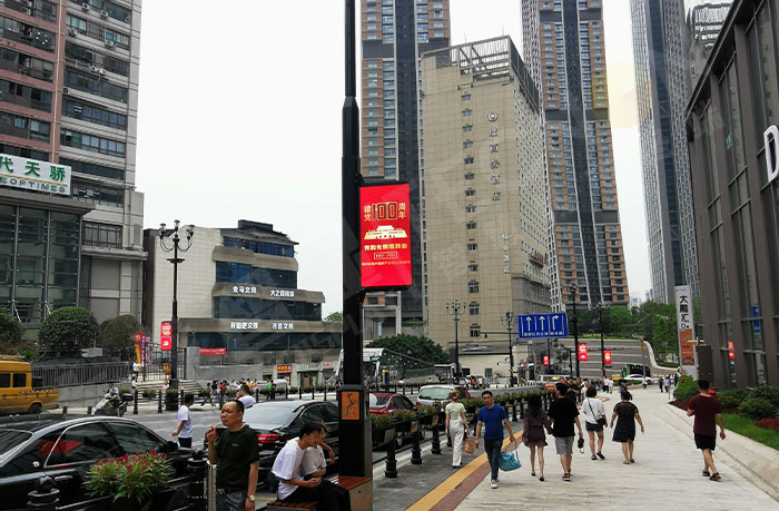 led燈桿屏|智慧燈桿屏|led廣告機|智慧路燈屏|戶外LED廣告機|燈桿屏|智慧燈桿|智慧路燈